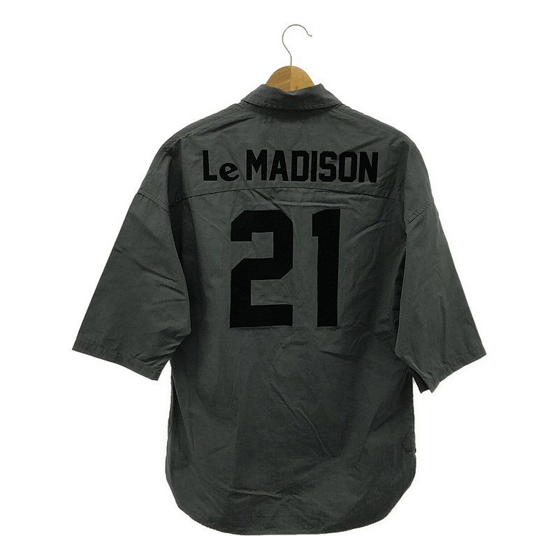 マディソンブルー MB231-5014 ｸﾞﾚｰ 23SS J.BRADLEY SH BROAD ｼｬﾂ 00 MADISON BLUE / マディソンブルー | 2023SS | J.BRADLEY SH BROAD