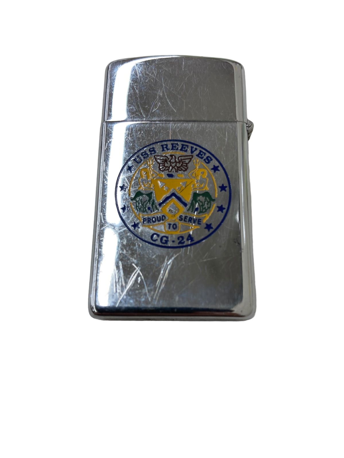 170590 ZIPPO ジッポー U.S.S. REEVES CG-24 1980年 ☆動作未確認 