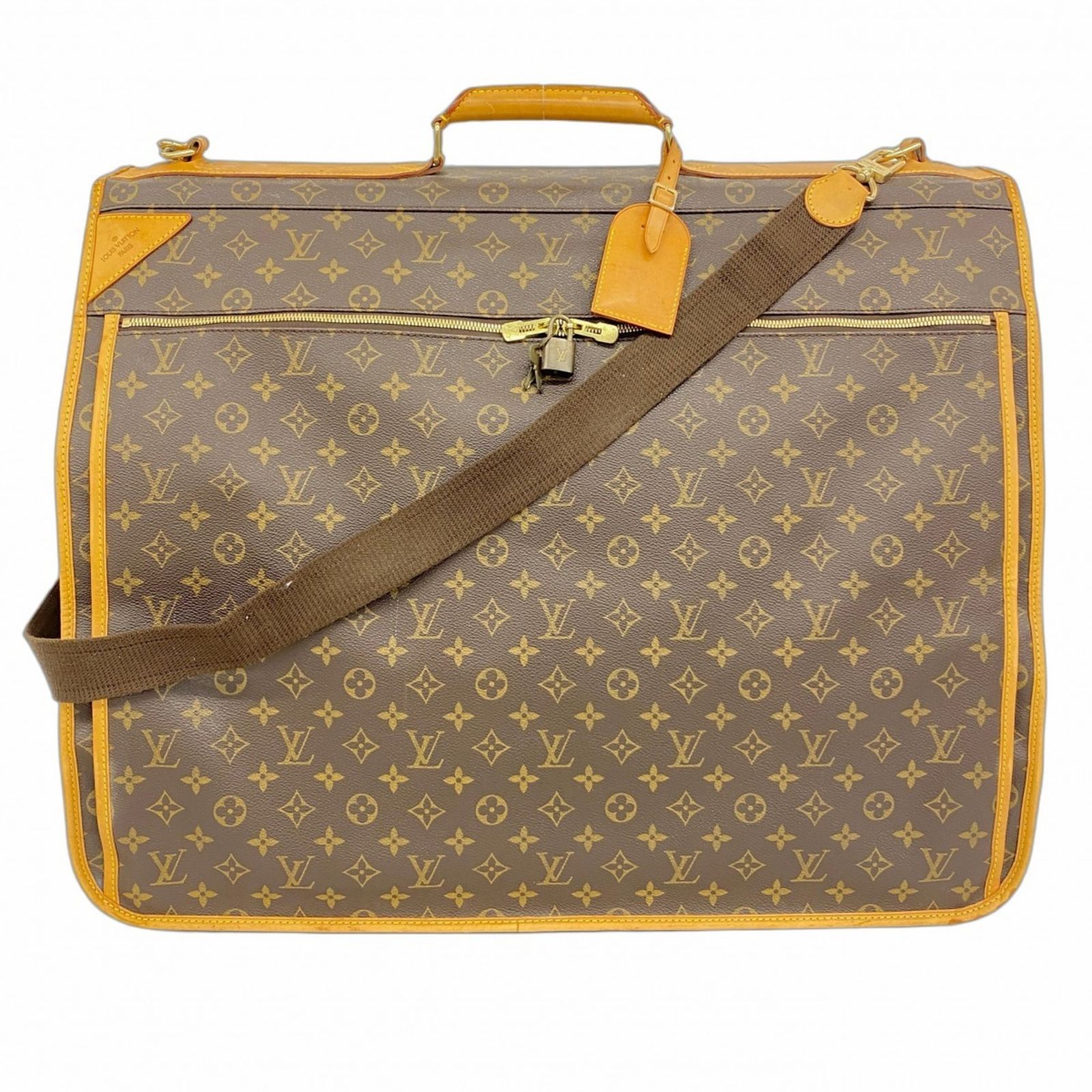 ルイ ヴィトン Louis Vuitton ルイ ヴィトン ガーメントケース モノグラム ポルタブル サンク サントレ M23412 ブラウン 2wayバッグメンズ レディース