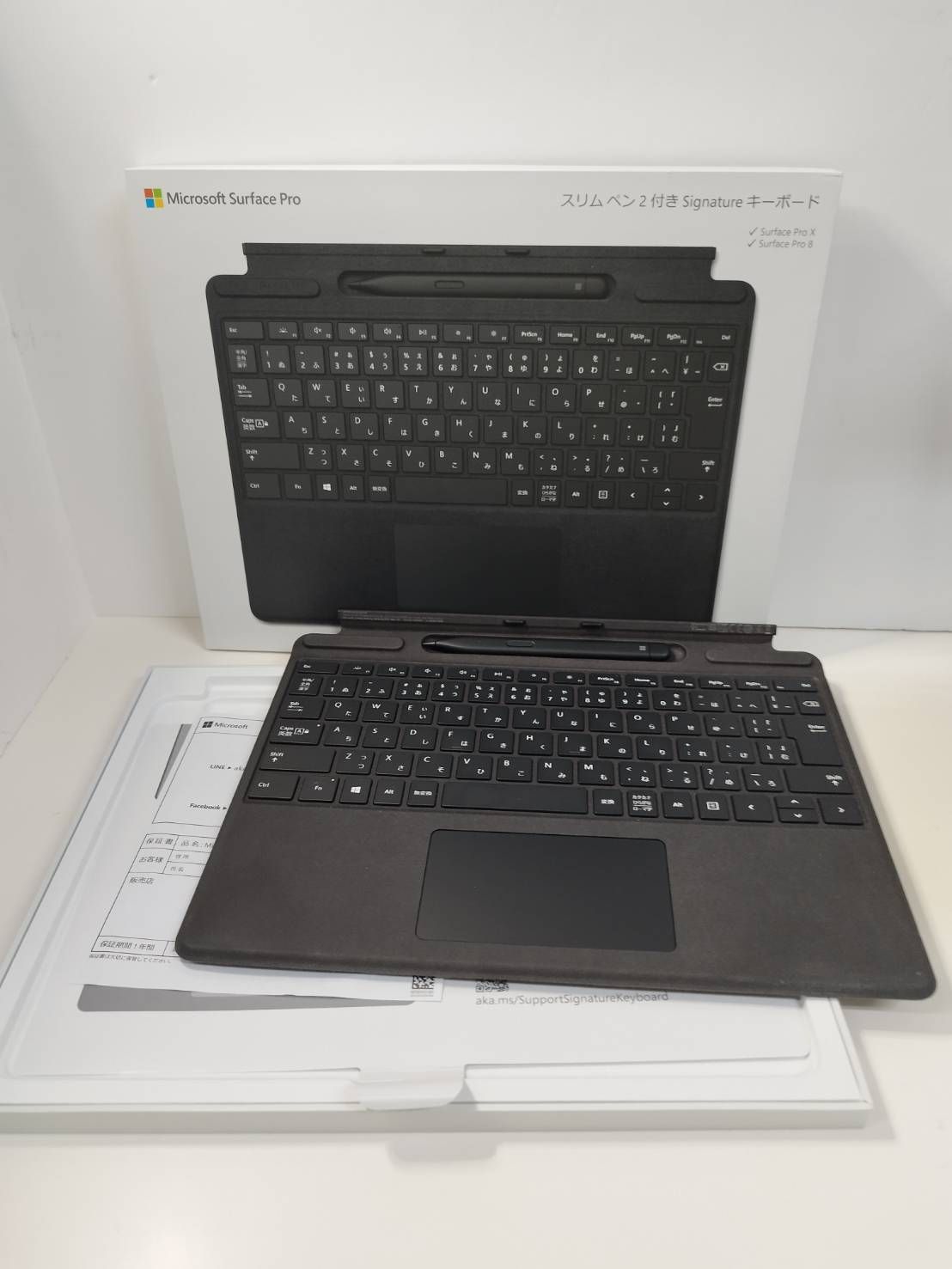 Microsoft Surface Pro Signature キーボード 1864 |スリムペン2付き