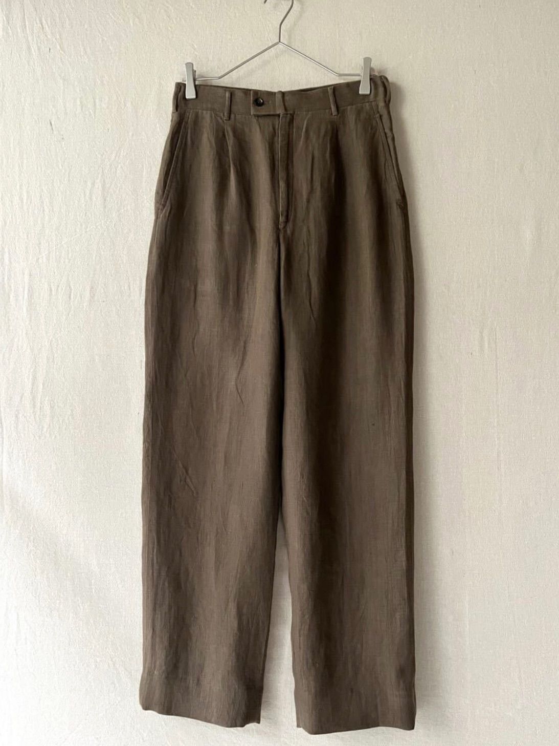 HOMME COMME des GARCONS 80s デカオム コットンパンツ デカオム】80s