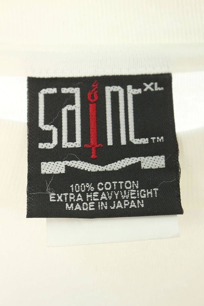 セントマイケル SAINT MICHAEL  SM-S23-0000-021 アイアンベイビープリントTシャツ メンズ XXL