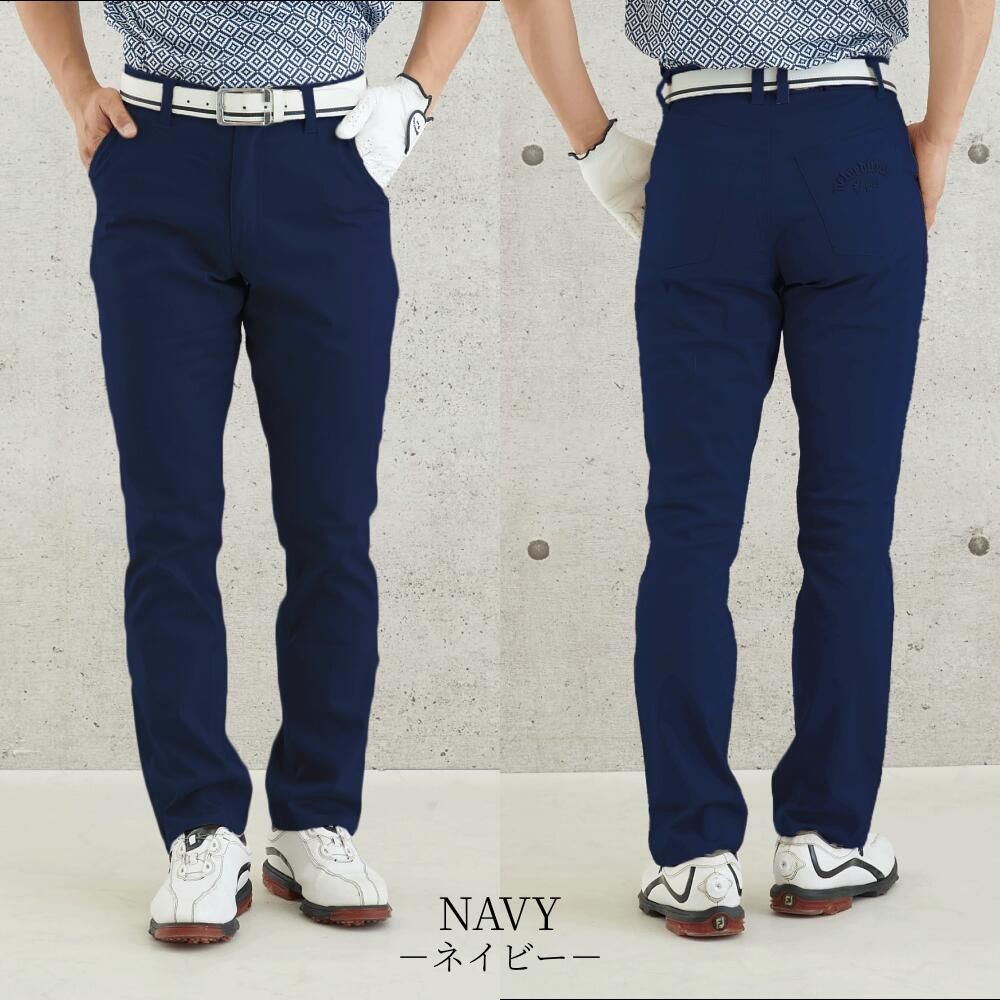 【公式NewEdition GOLF】ゴルフパンツ ゴルフウェア メンズ売れ筋 当方売れ筋No1カラー ストレッチ チノパン ズボン パンツ ニューエディションゴルフ NEG-026（ネイビー 4Lサイズ）