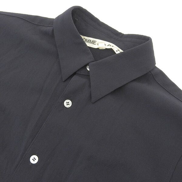 コムデギャルソン COMME des GARCONS ウール シャツワンピース 半袖  