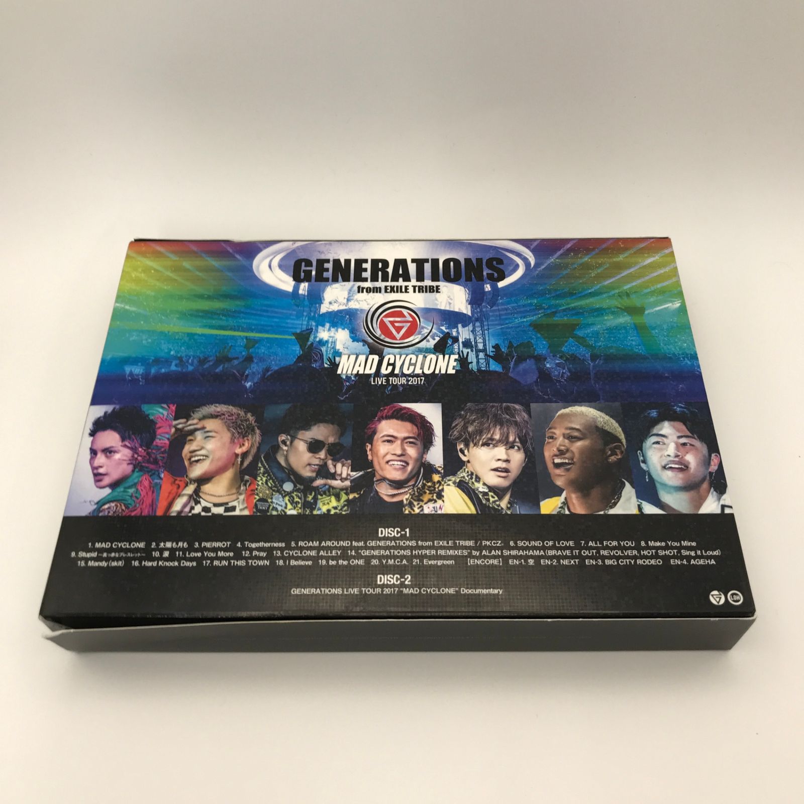 DVD RZBD-86516 GENERATIONS from EXILE TRIBE LIVE TOUR 2017