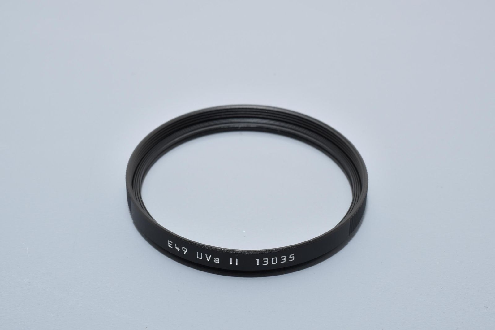 級 ライカ Leica E 49 UVa II レンズフィルター 13035 ブラック