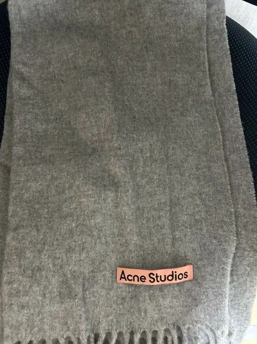 Acne Studios アクネストゥディオズ スタジオ マフラー メランジ グレー ナロー