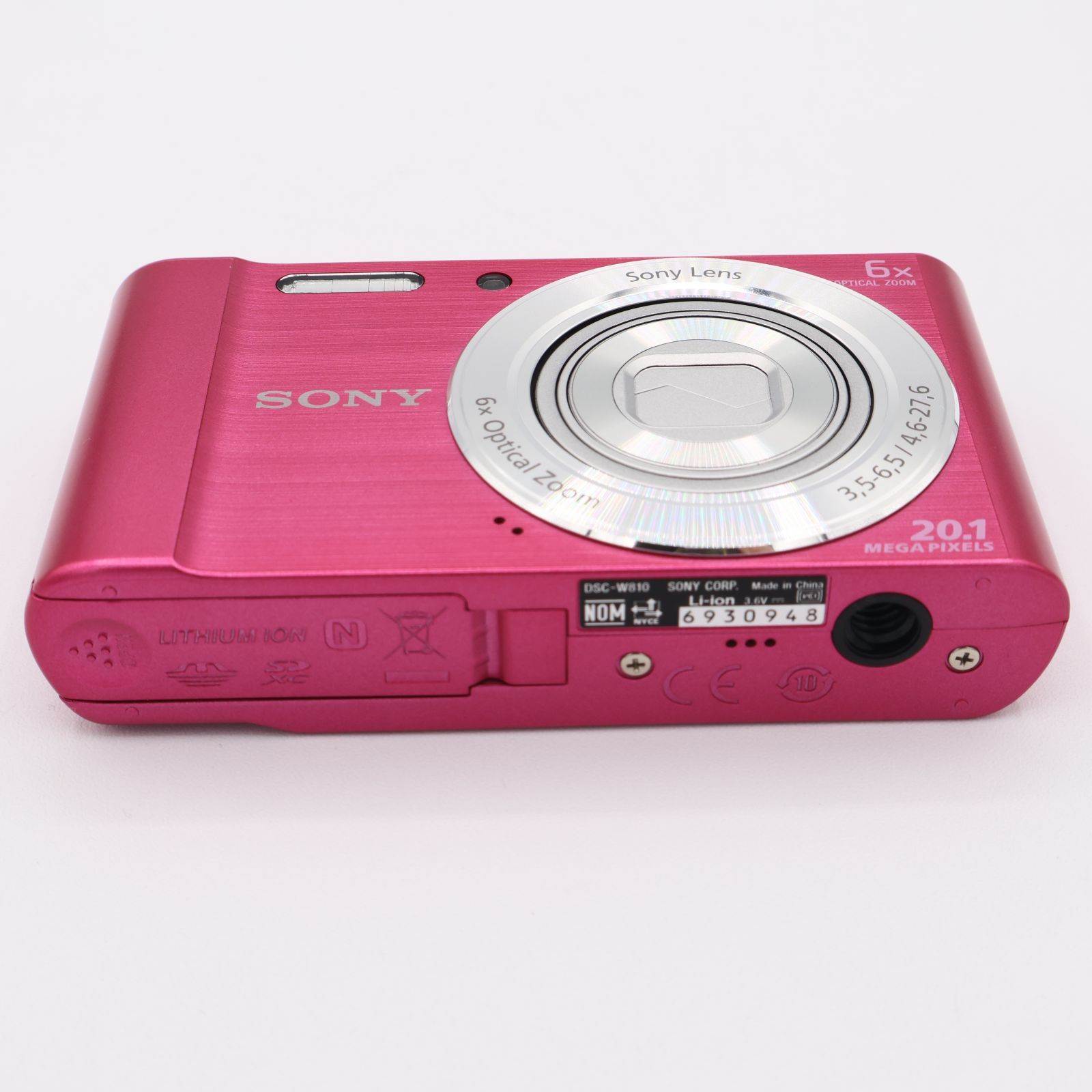 SONY(ソニー) デジタルカメラ Cyber-shot W810 光学6倍 ピンク