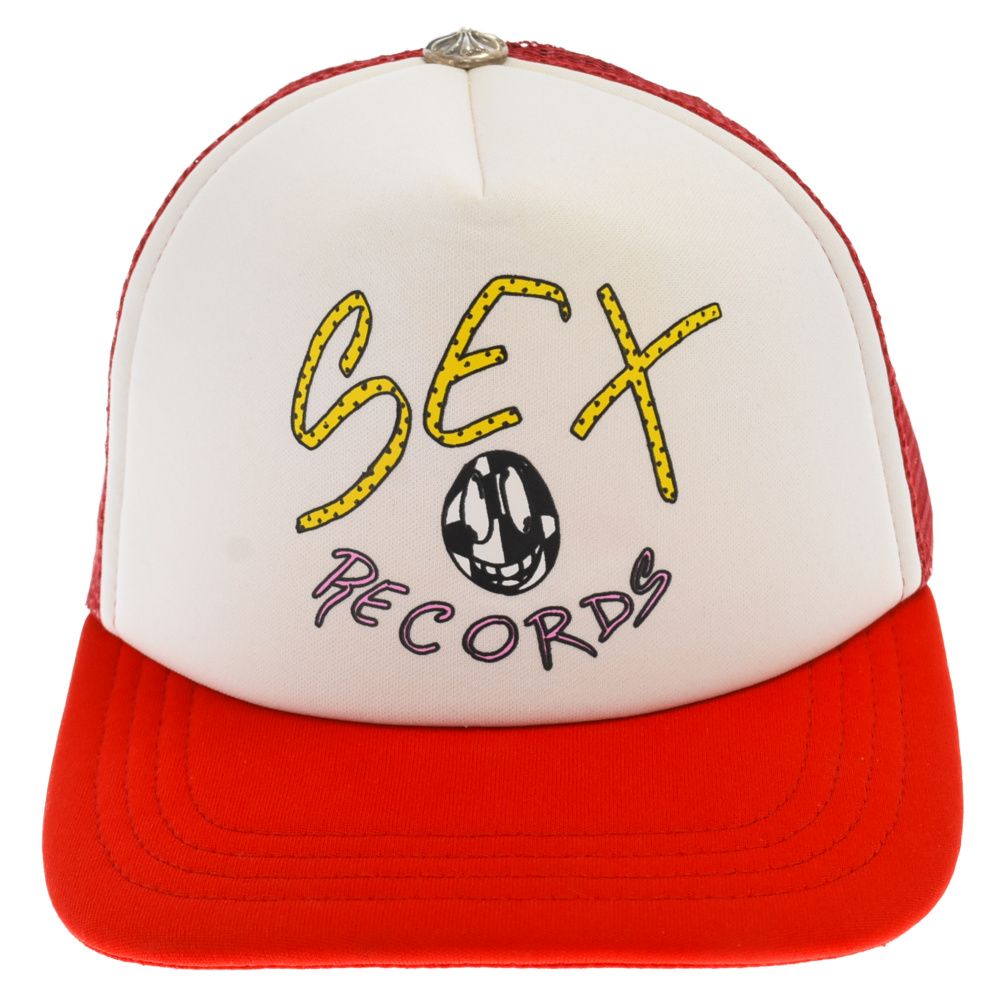 CHROME HEARTS (クロムハーツ) SEX TRUCKER CAP RED/トラッカー