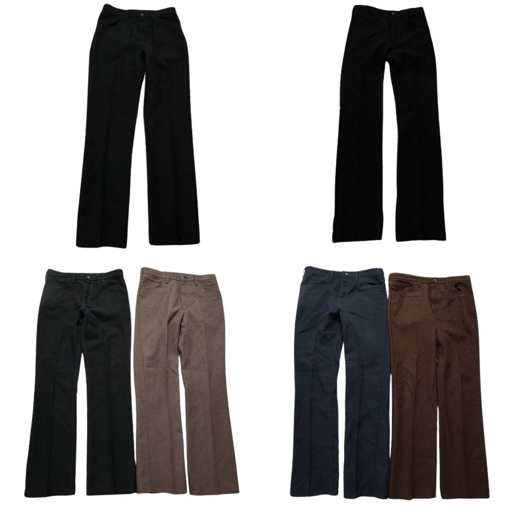 古着卸 まとめ売り Wrangler ラングラー ランチャー パンツ 6枚セット メンズ 30 |32 |33 |34 センタークリース 古着 NB9822