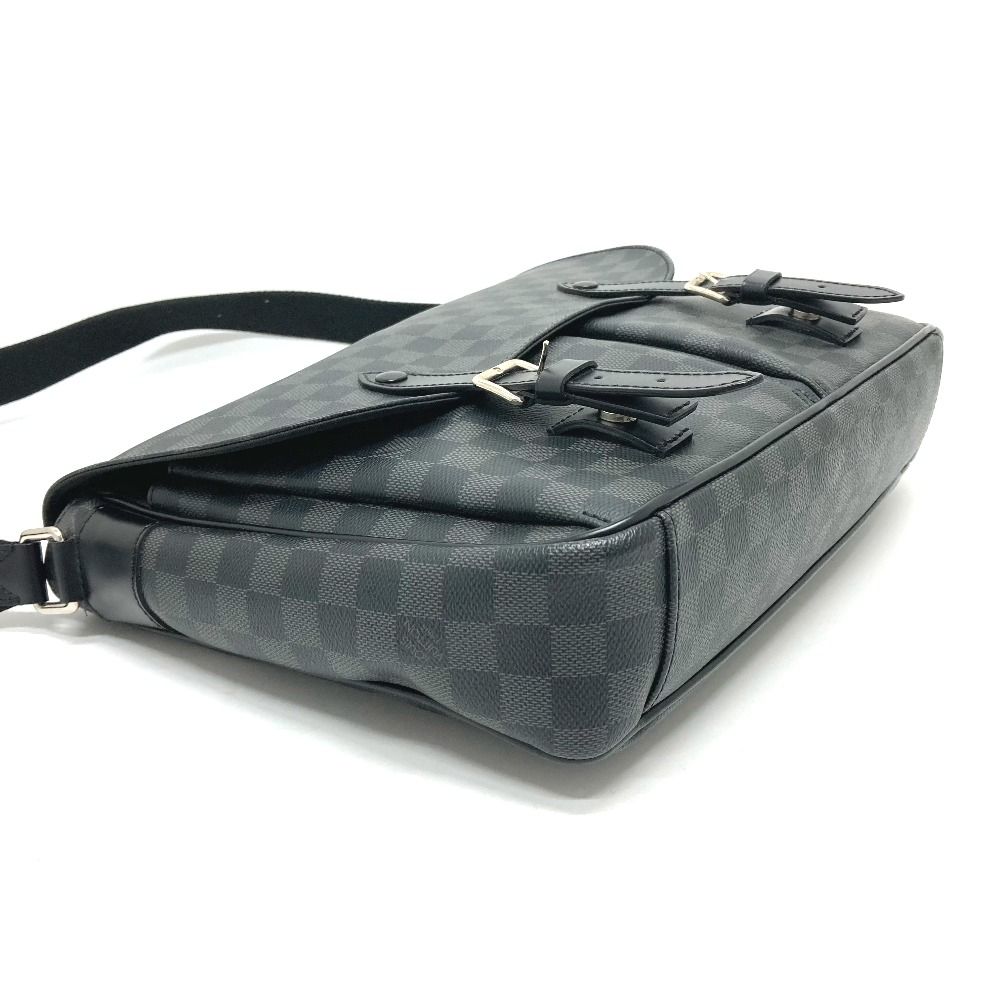 ★美品★ルイヴィトン クリストファーメッセンジャー グラフィット N41500 LOUIS VUITTON ルイヴィトン ショルダーバッグ ダミエグラ