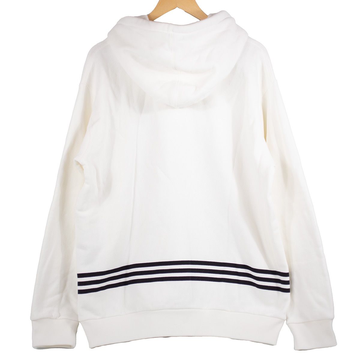 グッチ × adidas アディダス パーカー 717427 白系 メンズS中古