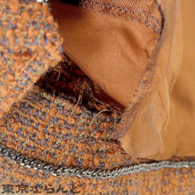 シャネル CHANEL ツイード ダブルジャケット ロゴボタン P09517V05930  