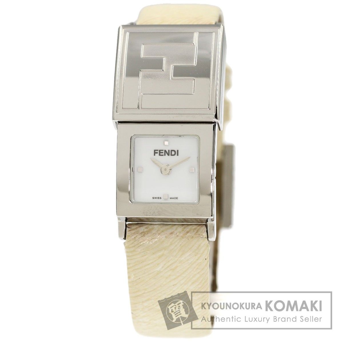 478 FENDI フェンディ時計　レディース腕時計　ダイヤ　シークレットブレス