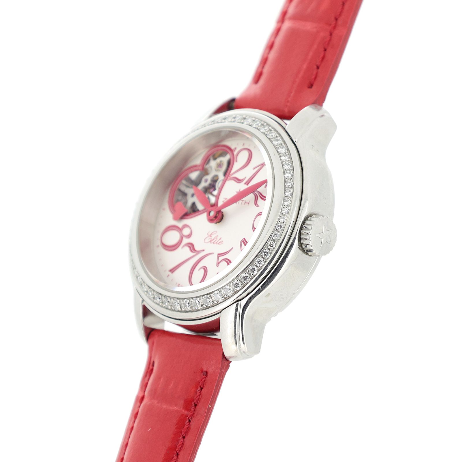 ベゼルダイヤ ゼニス ベイビースター オープンハート 16.1220.67  