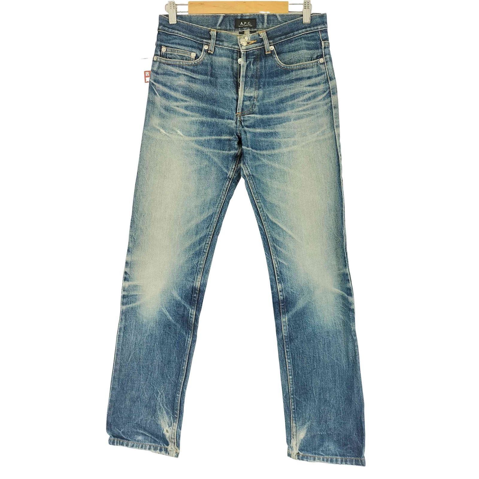 アーペーセー A.P.C. ボタンフライスキニーデニムパンツ メンズ 29 