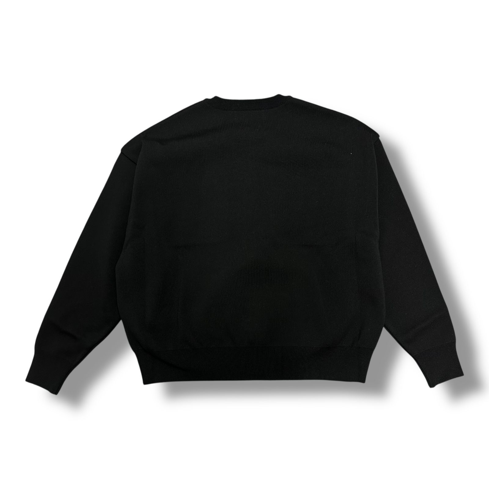 CULLNI 黒 ジップアップ ニットジャケット 参考上代39600円 未使用品 CULLNI 24AW Big Pocket Zip Up