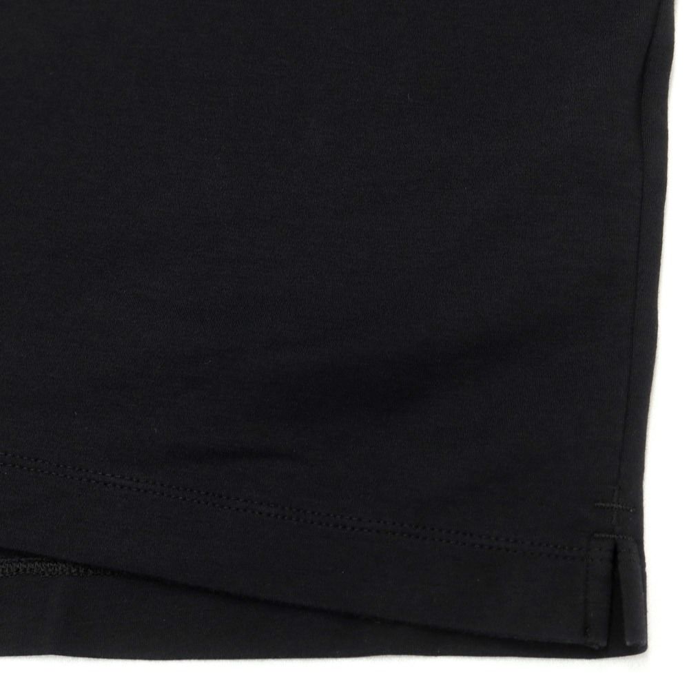 【中古】クロスクローゼット crossclothet コットン モックネック 半袖Ｔシャツ ブラック【サイズ2】【メンズ】