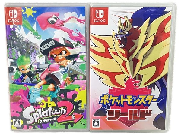 任天堂 スプラトゥーン2 ポケットモンスターシールド Nintendo SWITCH