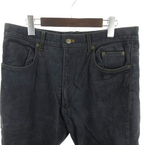 KWP LEATHER クシタニ EXPLORER JEANS レザーパンツ コーティング加工 