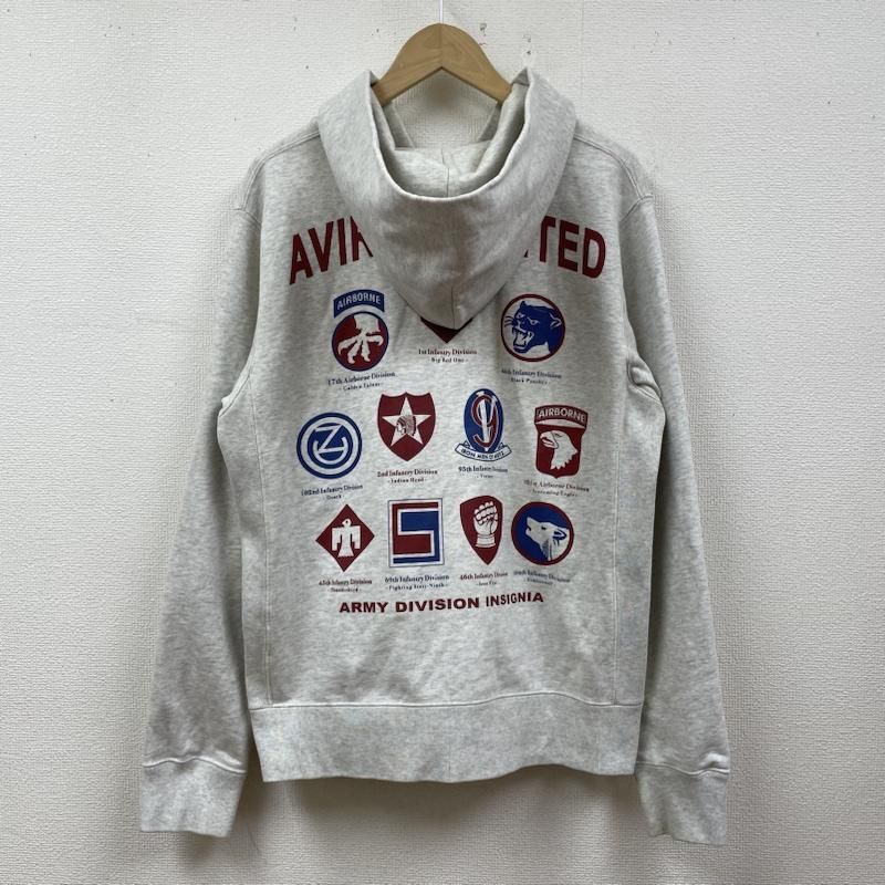 AVIREX アヴィレックス パーカー 長袖 6163490 AIR CORPS CUSTOM SWEAT PARKA エアコープス カスタム