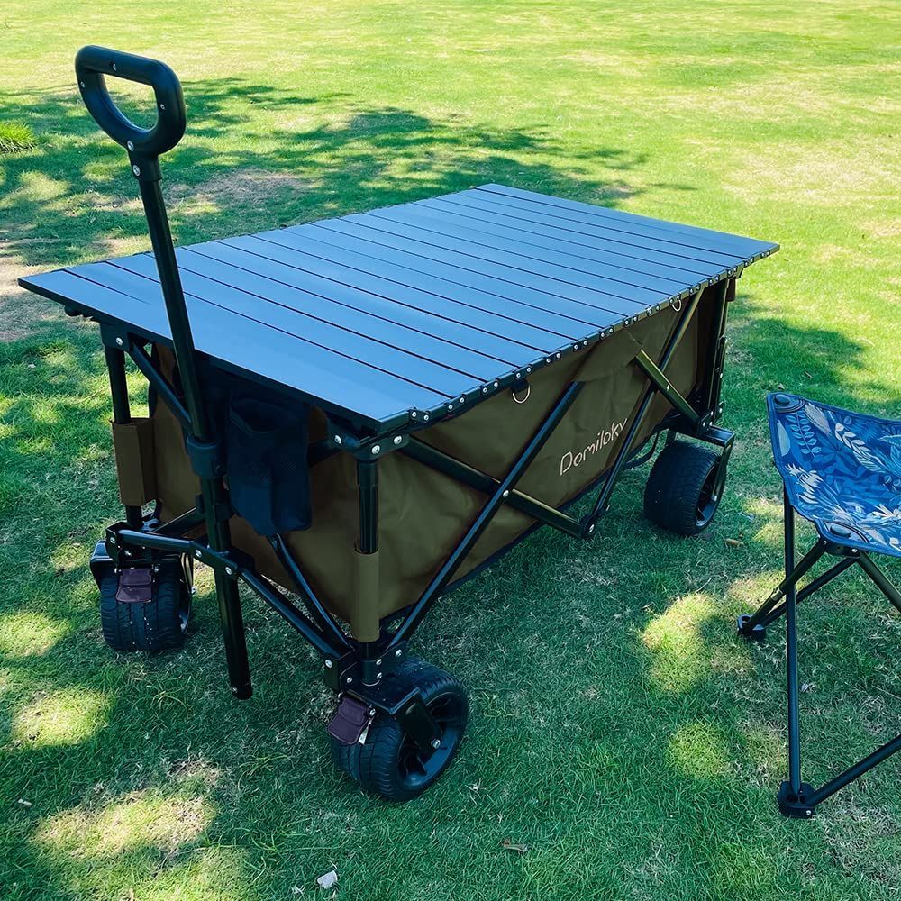 ☆ キャンプワゴン 耐荷重120kg 140L大容量 折り畳み 運動会 Amazon.co.jp: キャリーワゴン 大容量120L 耐荷重120kg