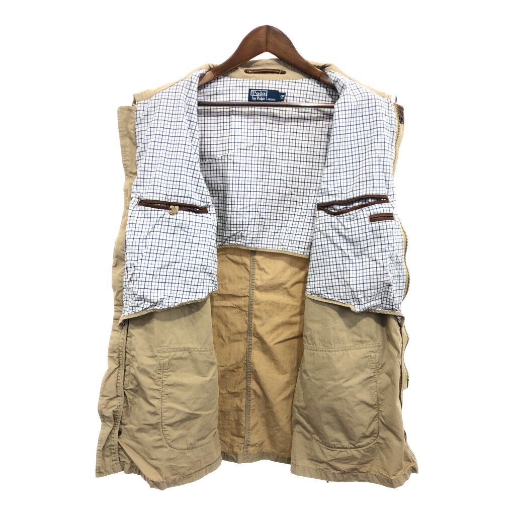 ポロ ラルフローレン ハリントンジャケット ベージュ POLO Ralph Lauren ラルフローレン ハリントンジャケット 古着