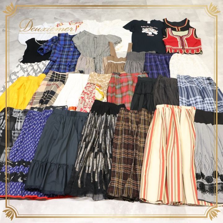 フォークダンス 衣装 まとめ売り 全30点 セット トップス