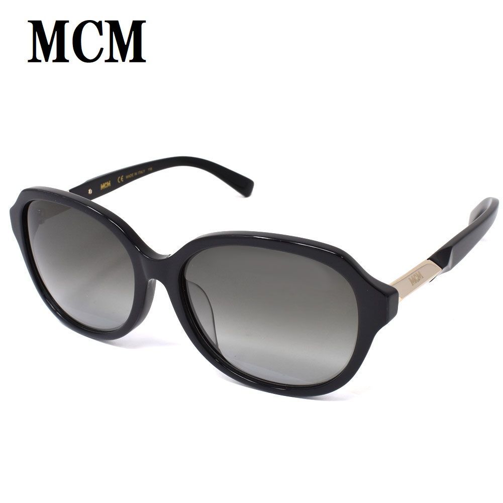 MCM エムシーエム MCM618SA 001 サングラス アジアンフィット アイウェア 眼鏡 UVカット グレー ブラック 