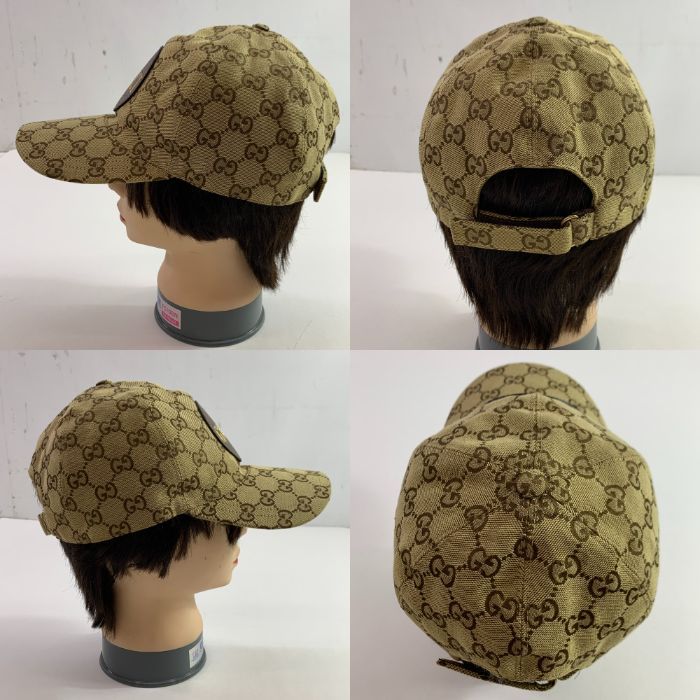 04w3338▽※【中古】グッチ GUCCI GGキャンバス ベースボール