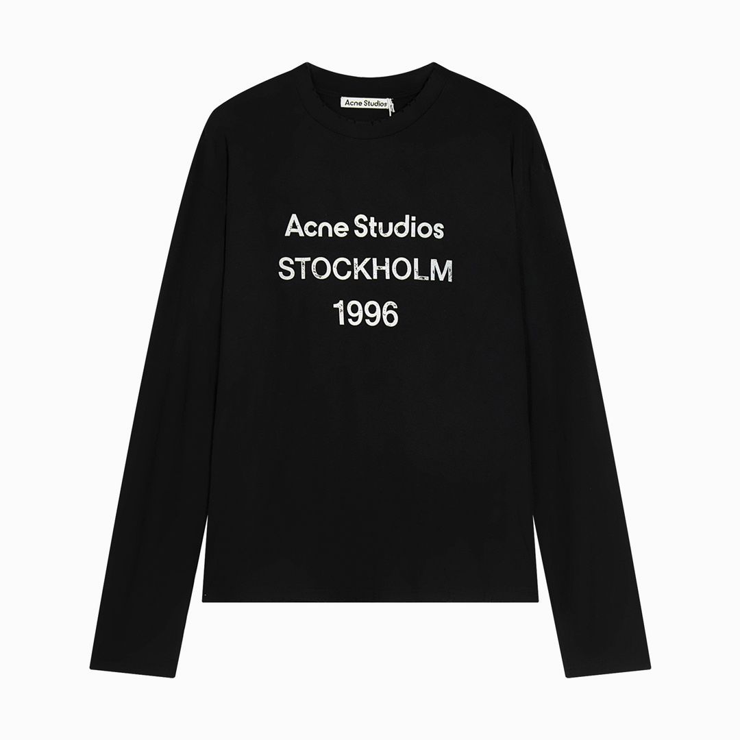 Acne Studios ロゴ ロング Tシャツ - メルカリ