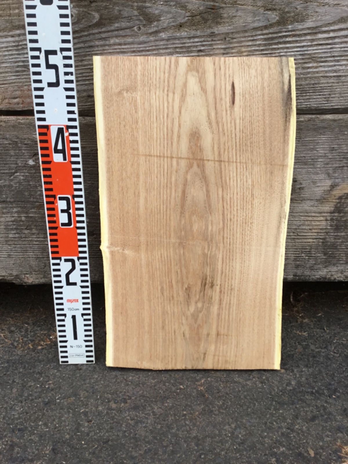 ネムノキ 結婚証明 銘木 一枚板 無垢材 ウッドプレート DIY