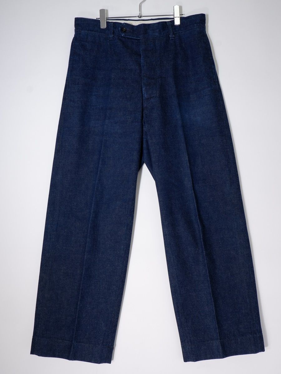 【At Last ＆ Co】 WORK TROUSERS トラウザーパンツ At Last＆Coアットラスト DENIM WORK TROUSERSデニムワーク