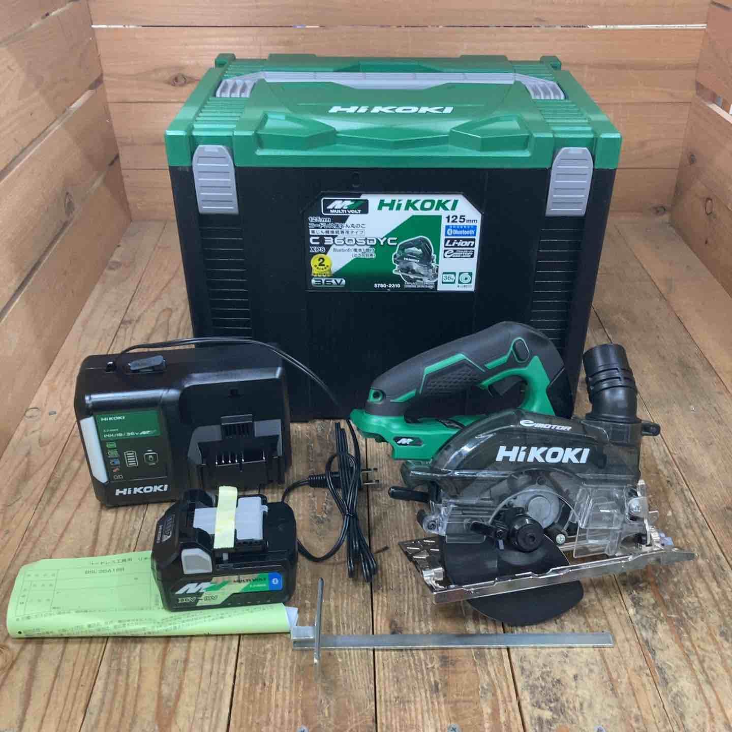 ハイコーキ HIKOKI 旧 日立工機 コードレスマルノコ C3605DYC XPS 所沢店 ≪ ≫