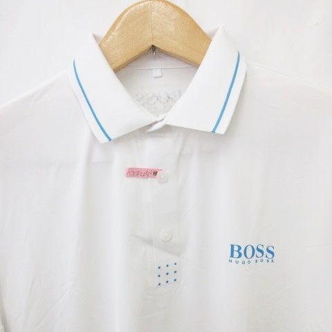 ヒューゴボス HUGO BOSS ゴルフ スポーツウエア ポロシャツ 半袖 速乾