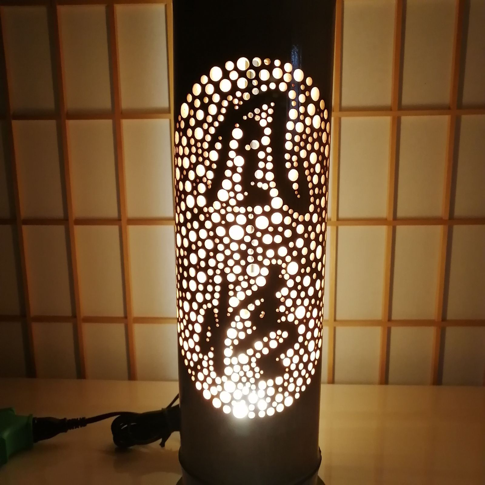 癒し灯火 　竹行灯 　No23263 癒し灯火 竹行灯 No23263