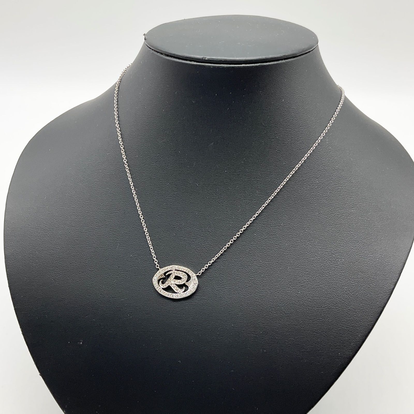 Loree Rodkin ローリーロドキン イニシャルR ネックレス K18WG