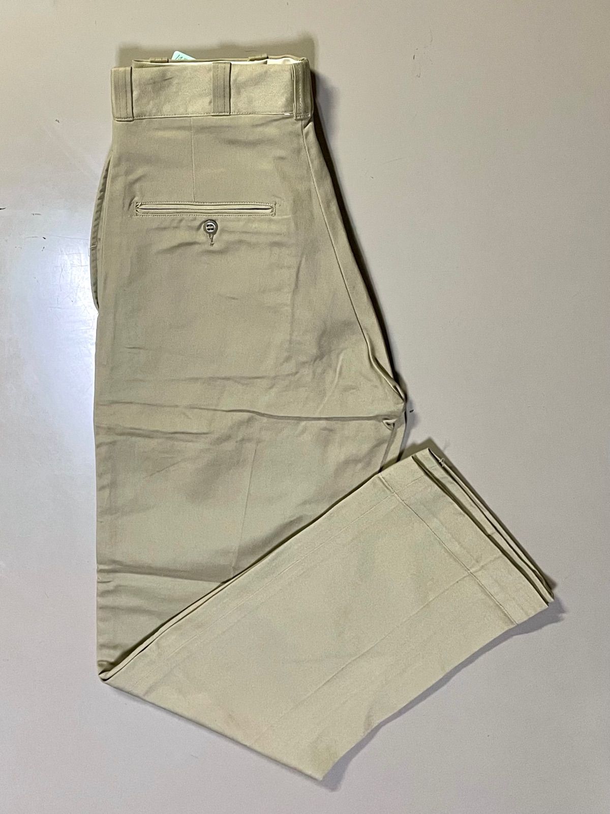 70s US MILITARY Twill Pants Size W27L31-