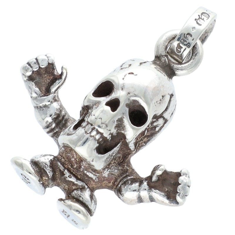 クロムハーツ FOTI HARRIS TEETER CHARM フォティ ハリスティータ チャーム シルバーネックレストップ メンズ