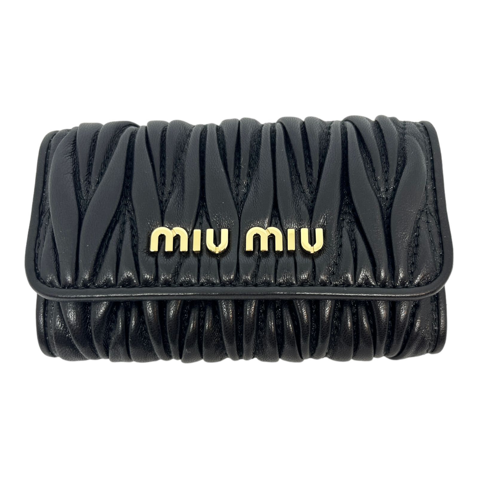 新品・未使用】ミュウミュウ キーケース レディース マトラッセ 