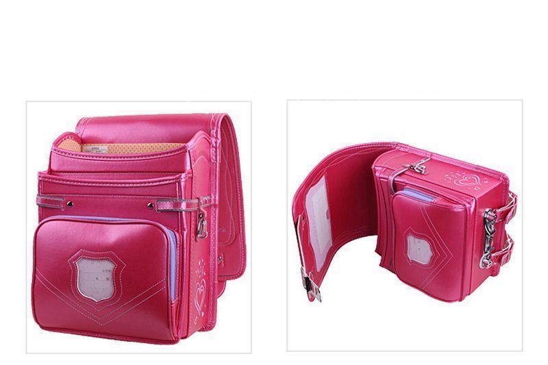 ランドセル 女の子 小学生通学カバン 王冠デザイン 人工皮革 パール生地 スパンコール刺繍 大容量 自動ロック 防水仕上げ schoolbag 通学 入学お祝い A 4フラットファイル対応 小学生通学鞄 feierbao 03