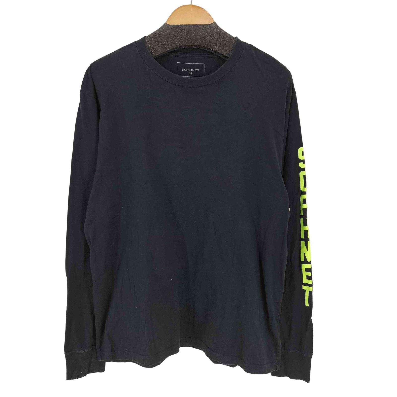ソフネット SOPHNET. AUTHENTIC LOGO LONG SLEEVE メンズ JPN：M
