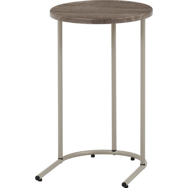 サイドテーブル グレージュ 組立品【代引不可】