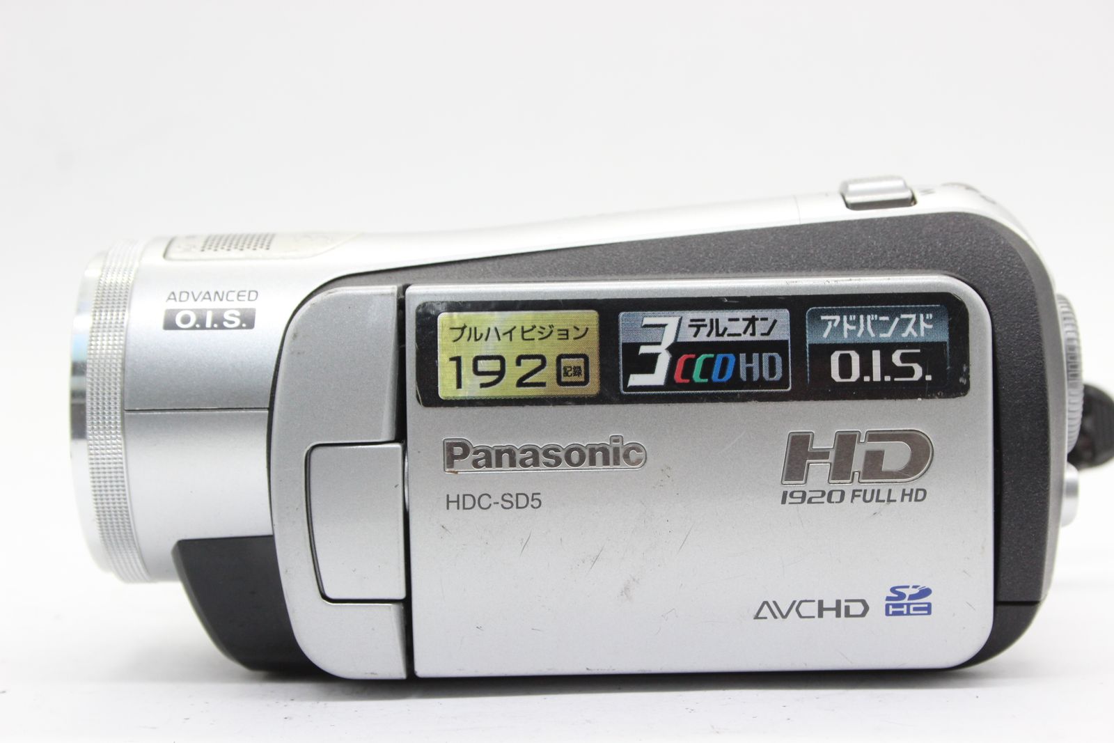 返品保証】 【録画再生確認済み】パナソニック Panasonic HDC-SD5 10x