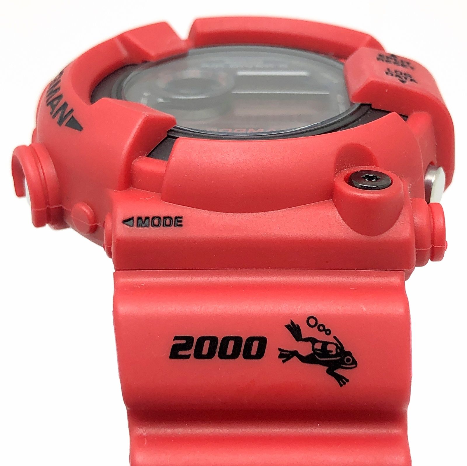 G-SHOCK ジーショック DW-8200NT-4 FROGMAN2000 フロッグマン 赤蛙