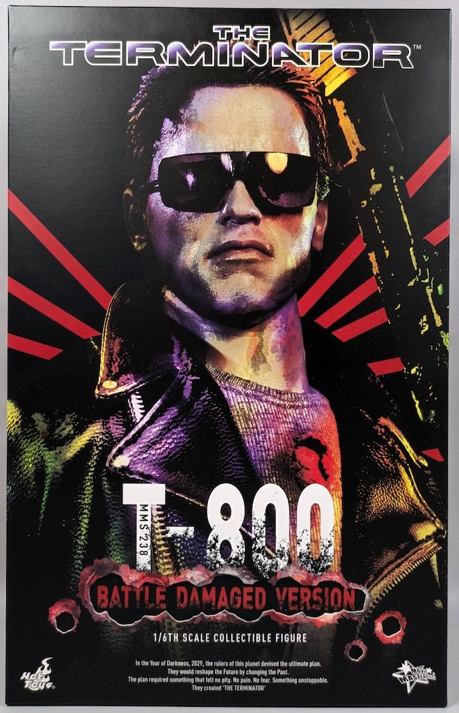 HOTTOYS MOVIE MASTERPIECE T-800 / BATTLE DAMAGED / MMS238 MMS238