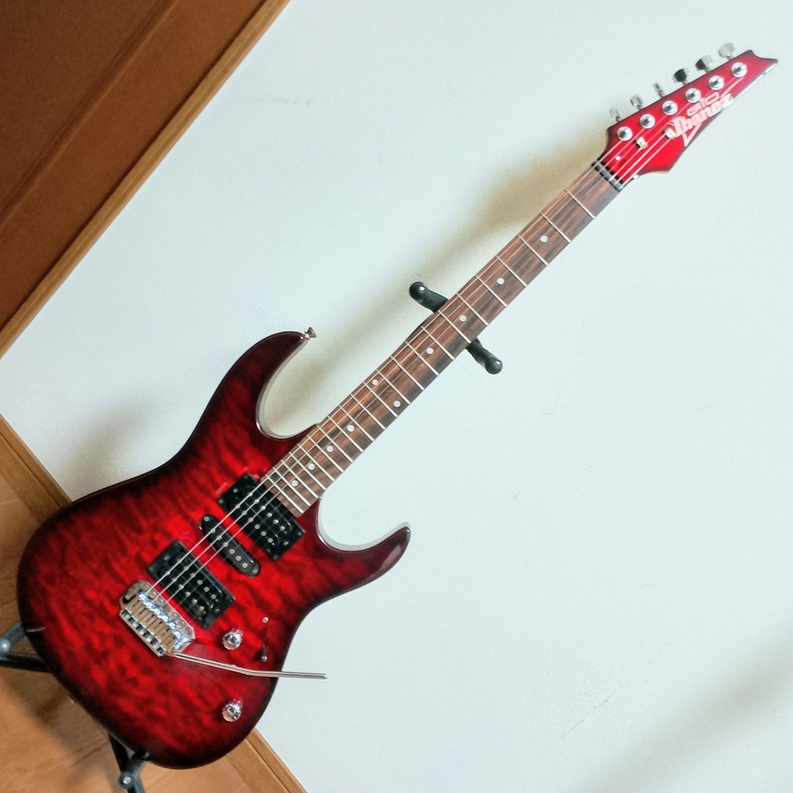 Ibanez GIO GRX-70QA TRB エレキギター 弦は新品！ 【公式通販】