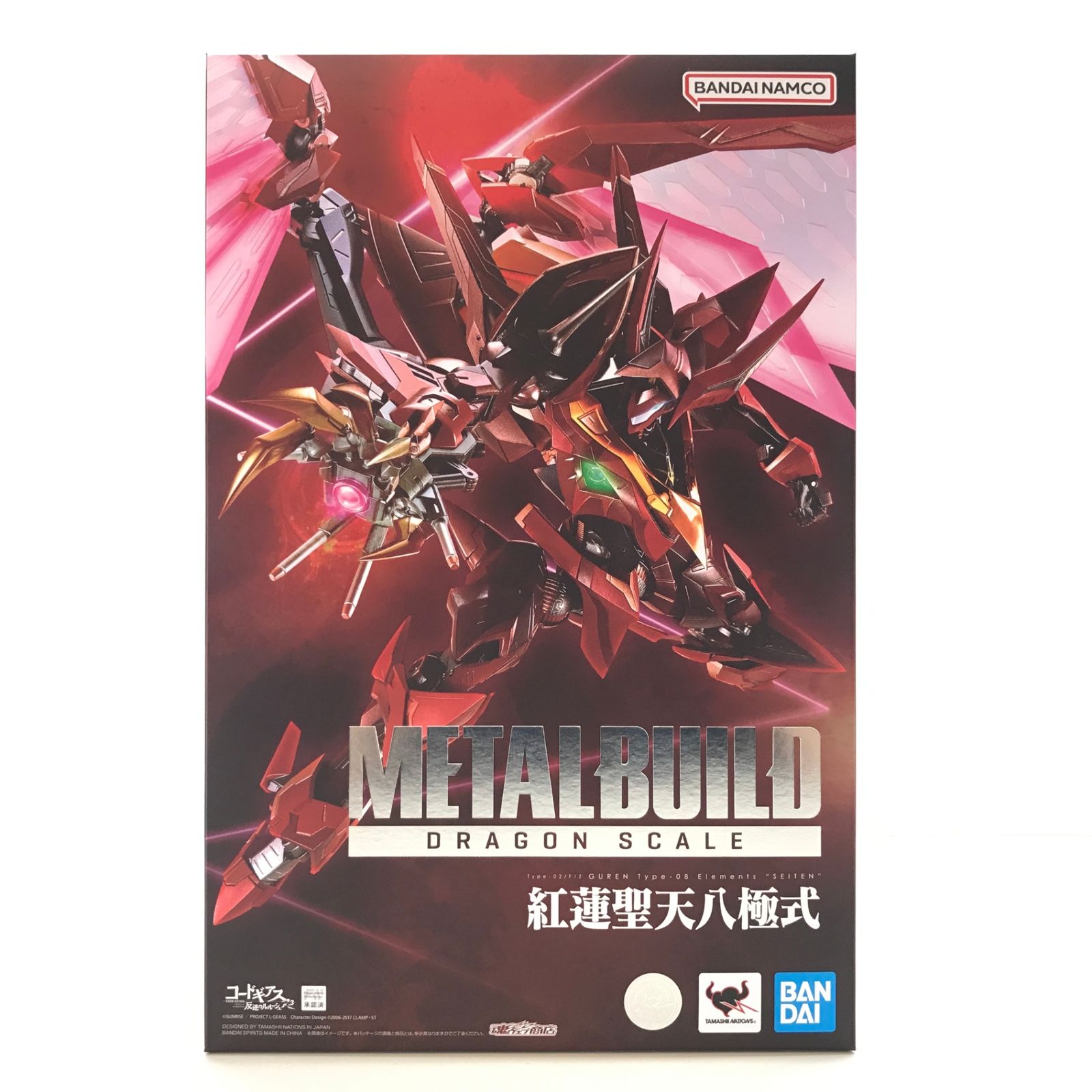 〇BANDAI フィギュア METAL BUILD DRAGON SCALE 紅蓮聖天八極式