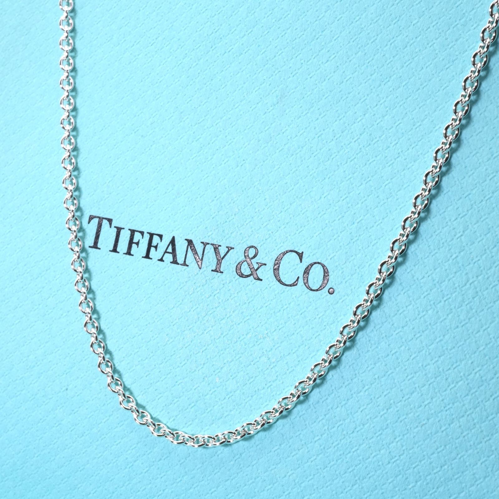 極美品45cm ティファニー 太め チェーン ネックレス /25-1012S - メルカリ