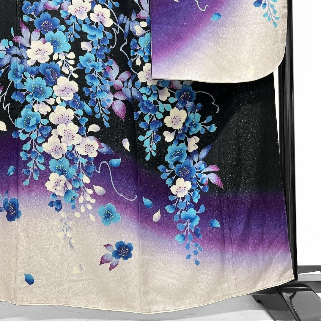 振袖6点セット】 振袖 振袖帯 銀通し 銀彩 桜花 晴れの日 成人式 卒業 
